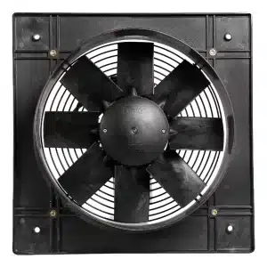 Extractor De Aire Axial Industrial 35 Cm P/ Pared Aro Plástico Monofásica