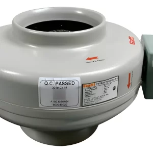 Extractor De Aire Entre Conducto Chapa 4 (10 Cm) – Gris