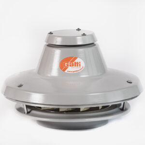 Extractor de Aire Campanita 250 Gris 1600m³/h Alta Temperatura 25cm
