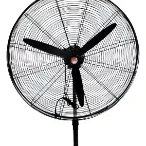 Ventilador De Pie Industrial 30 Nacional – 79 Cm – 50 Hz – Negro – Negro – Pvc – 3